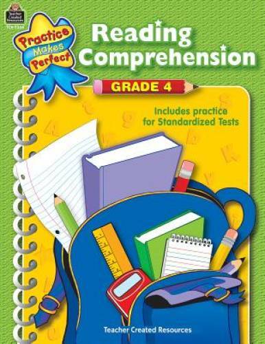 Reading Comprehension Grade 4 – Paperback – VERY GOOD