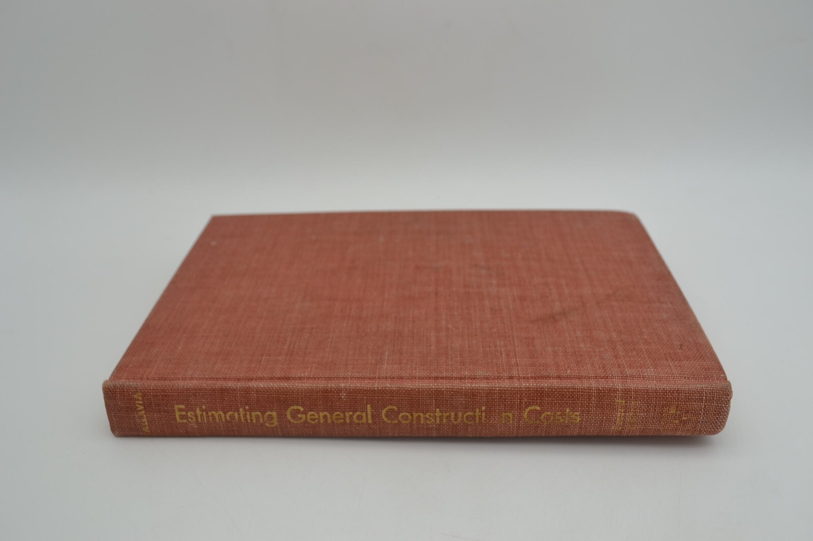 Estimating General Construction Costs, Hardcover, 1957, 2nd Ed. Louis Dallavia