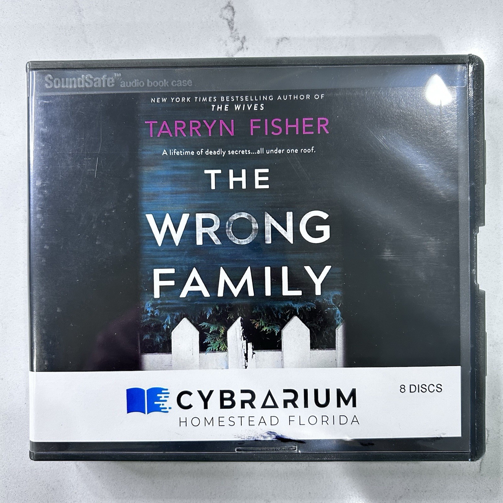 Tarryn Fisher The Wrong Family: A Novel Audiobook 8-Disc Set