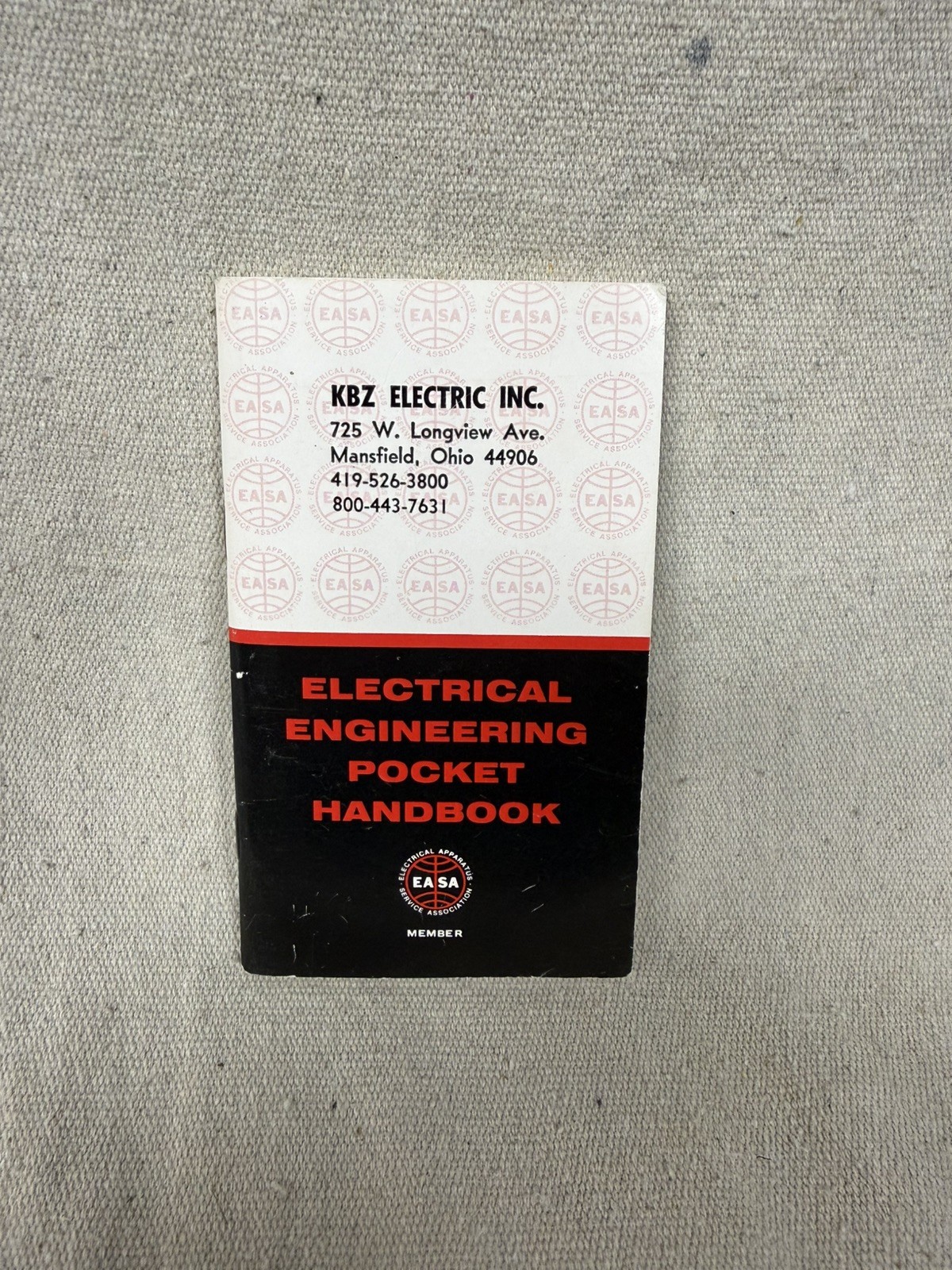 Electrical Engineering Pocket Handbook EASA 1991