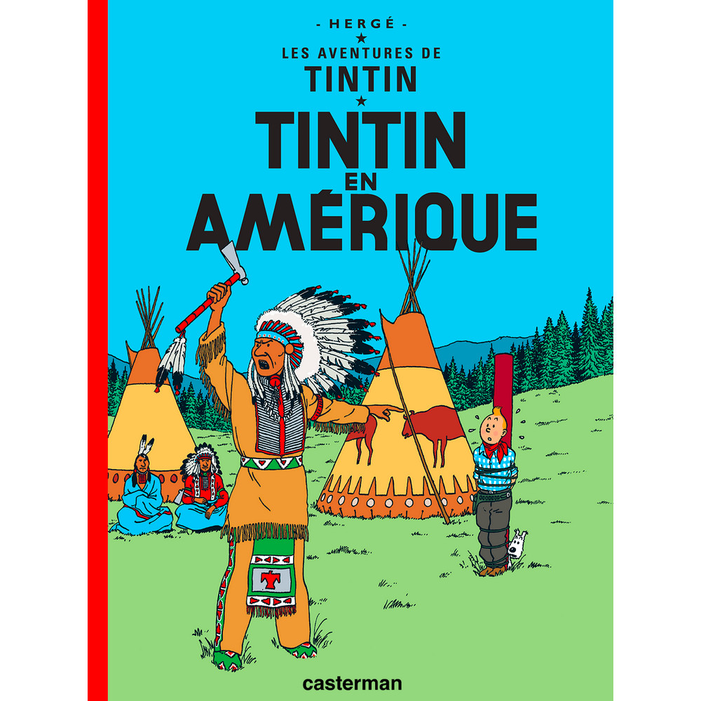 Album Les Aventures de Tintin T3 – Tintin en América – French