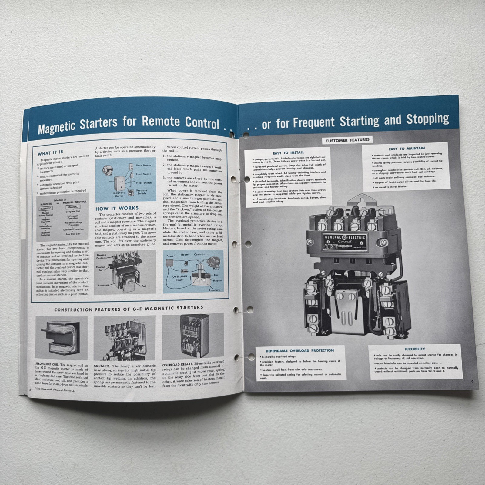 General Electric 1956 General Purpose Control Operation & Application Manual