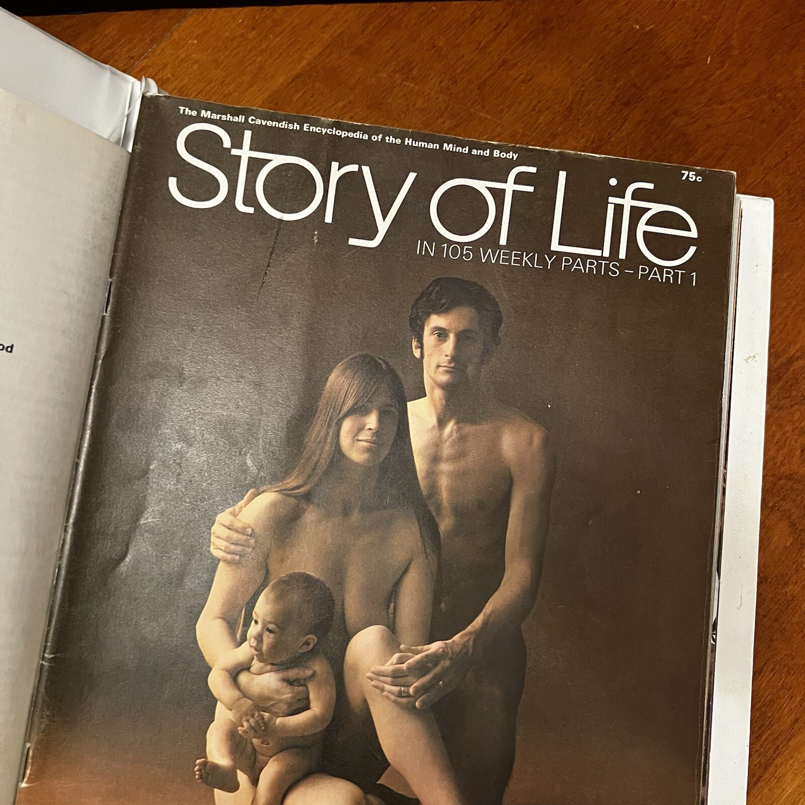 Vtg 70s Encyclopedia Mind Body Story of Life 1-105 Marshall Cavendish 7 Binders