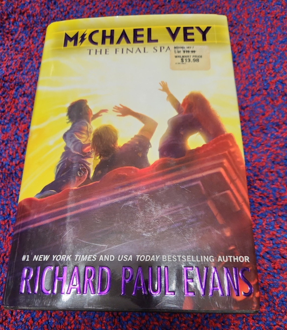 Michael Vey 7 : The Final Spark by Richard Paul Evans (2017,Hardcover) BRAND NEW