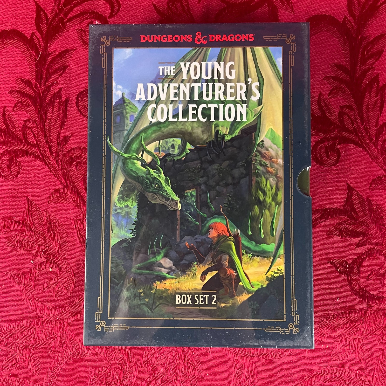 Dungeons & Dragons: THE YOUNG ADVENTURER’S COLLECTION (Box Set) Wizards, 4 books