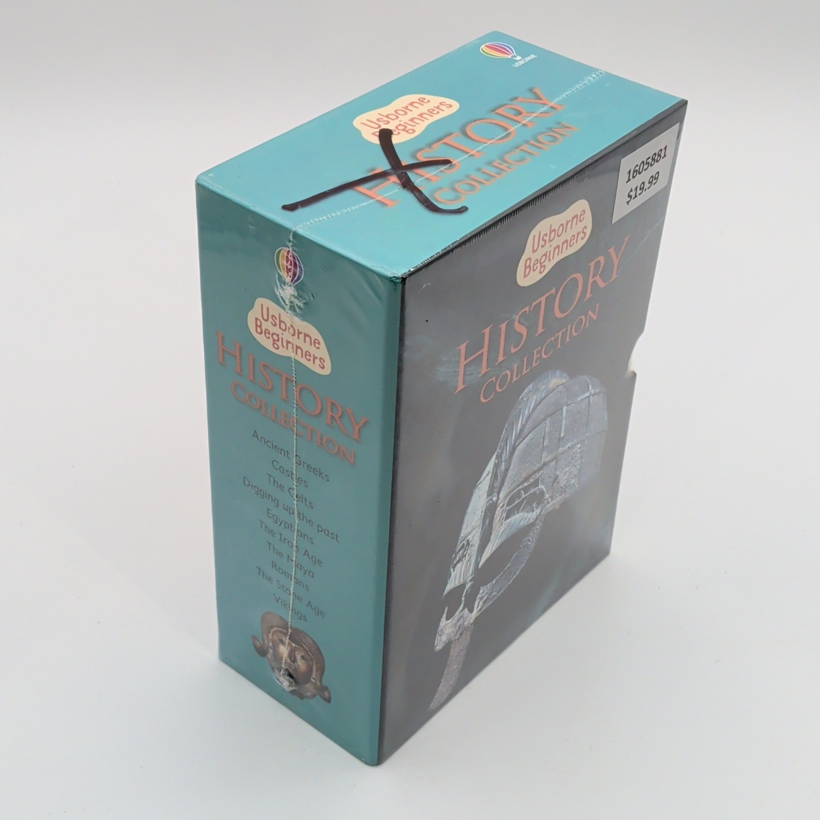 Usborne Beginners History Box Set 10 Books NEW Sealed Shrink Wrap