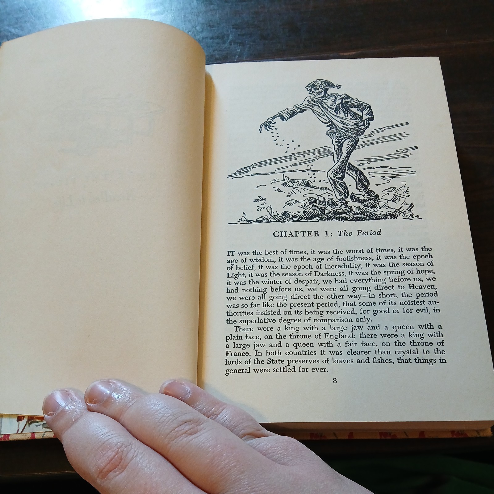 A Tale of Two Cities Charles Dickens 1948 Grosset Dunlap Illustrated HC