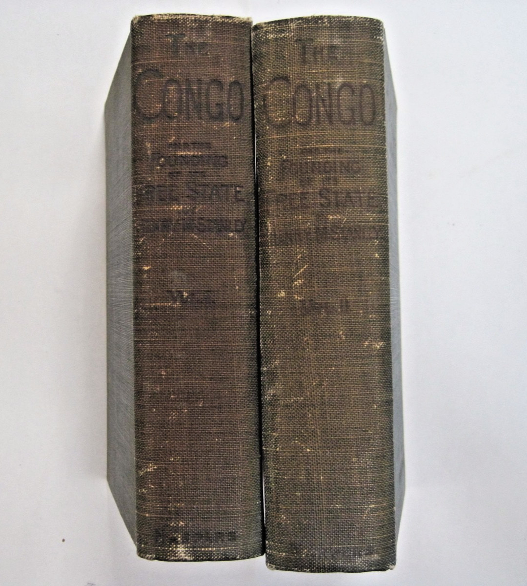 1885 1st Edition THE CONGO by Henry M. Stanley (Vol. I-II) ILLUSTRATIONS, Maps+