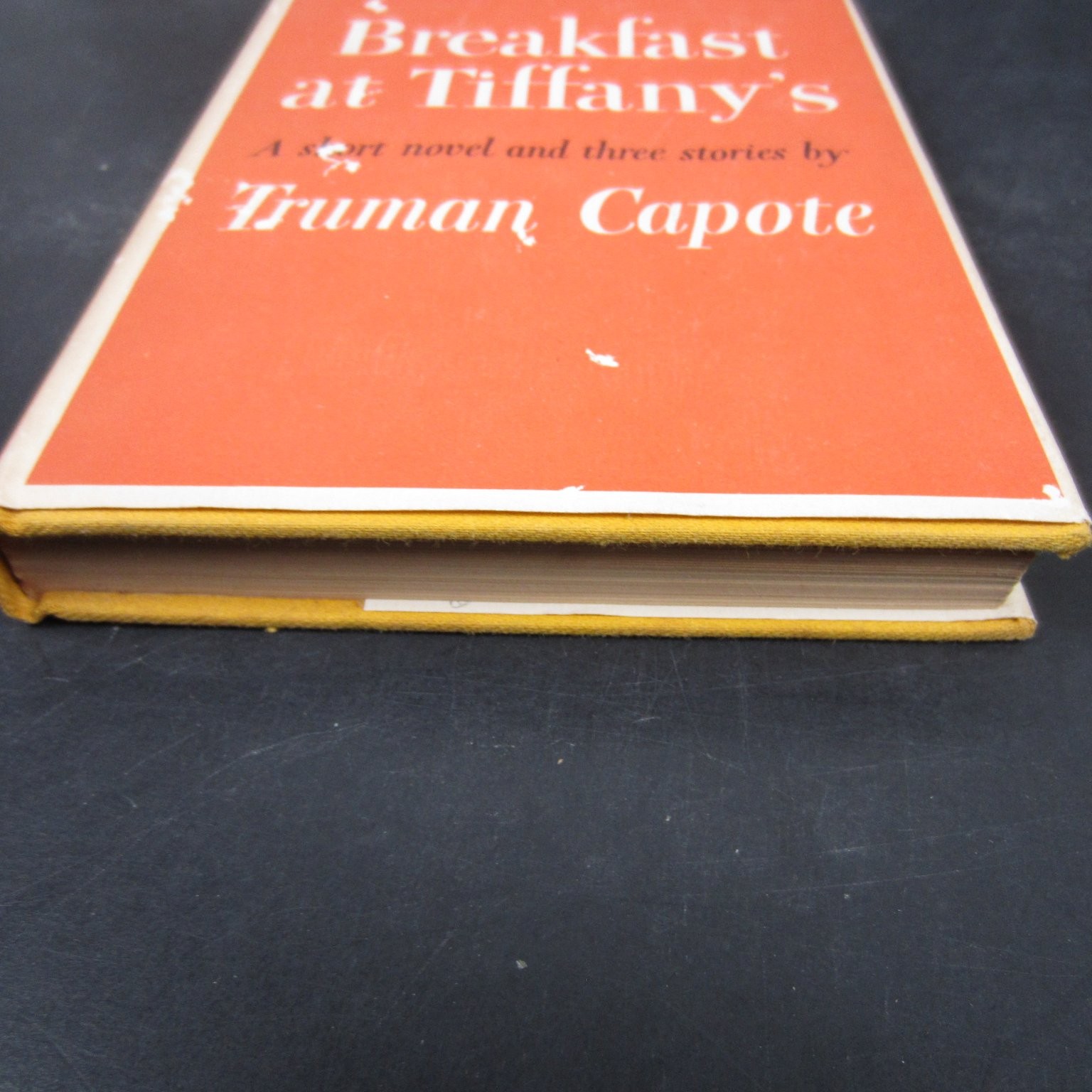 Breakfast at Tiffany’s Truman Capote 1958 First Edition 5th Print Random House