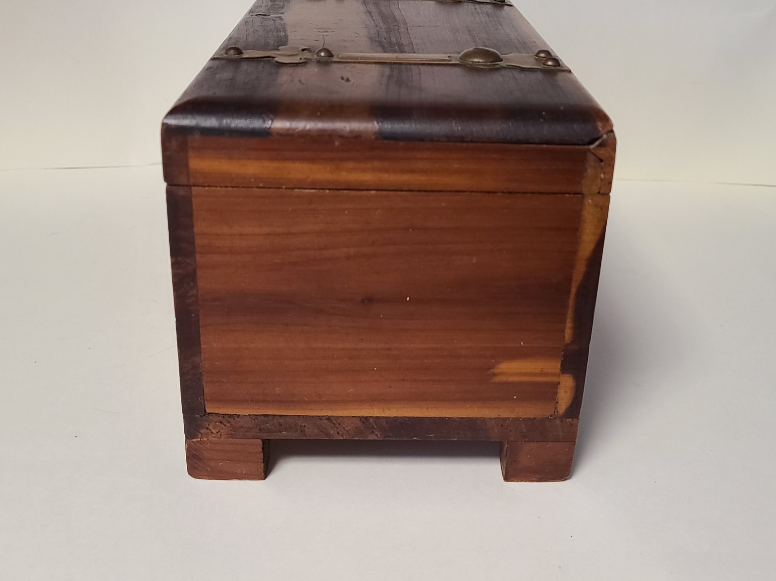Rare Little Leather Library Complete 30 HOLY BIBLE Original Cedar Box A8