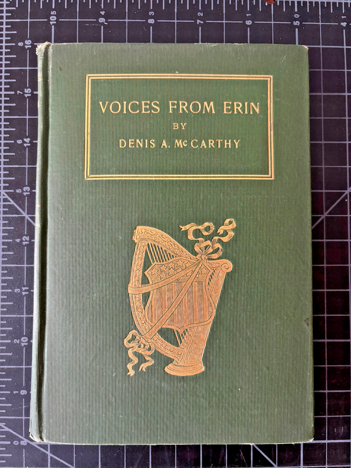 Irish Poetry Book 1906 First Edition Inscribed Author Denis McCarthy Angel Guard