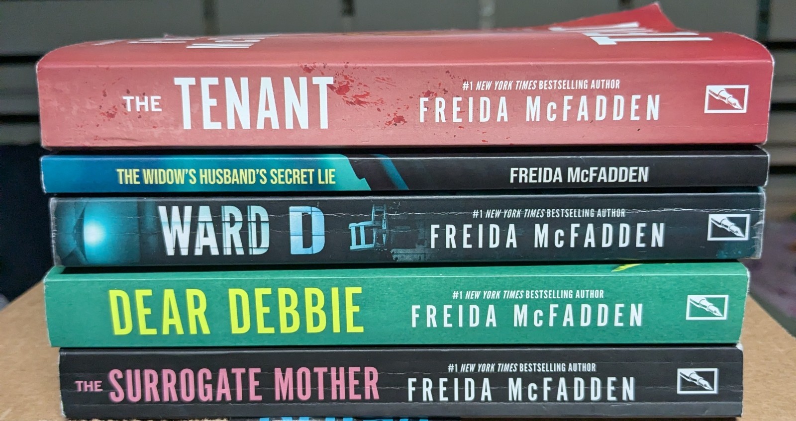 5 New Freida McFadden Paperback Books
