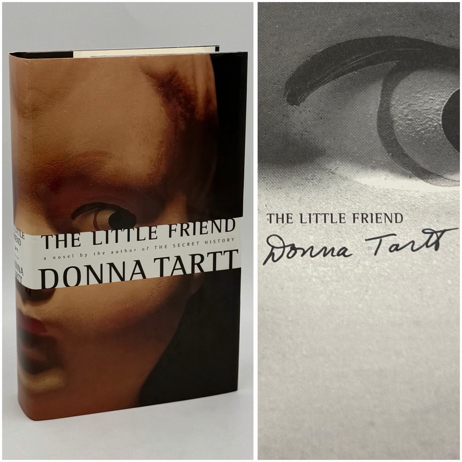 *Signed* The Little Friend – Donna Tartt (1st edition 1st print HC) Knopf, 2002