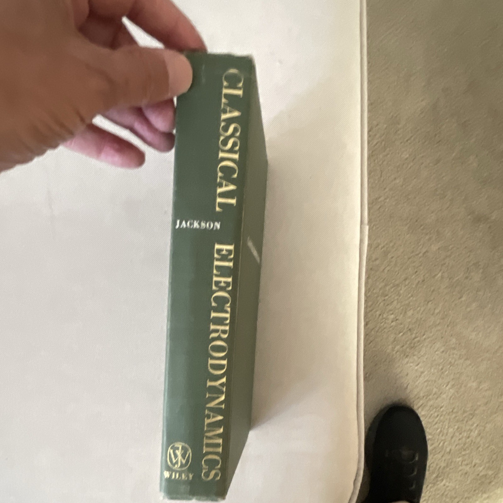 John Wiley & Sons Classical Electrodynamics Jackson Hardcover 1962 6th Printing