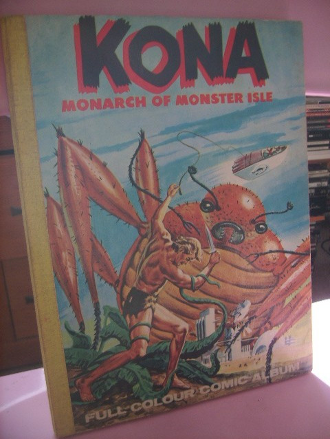 Kona Full-Colour Comic Album UK World (Uninscribed) (Unclipped) (Dell Comics)