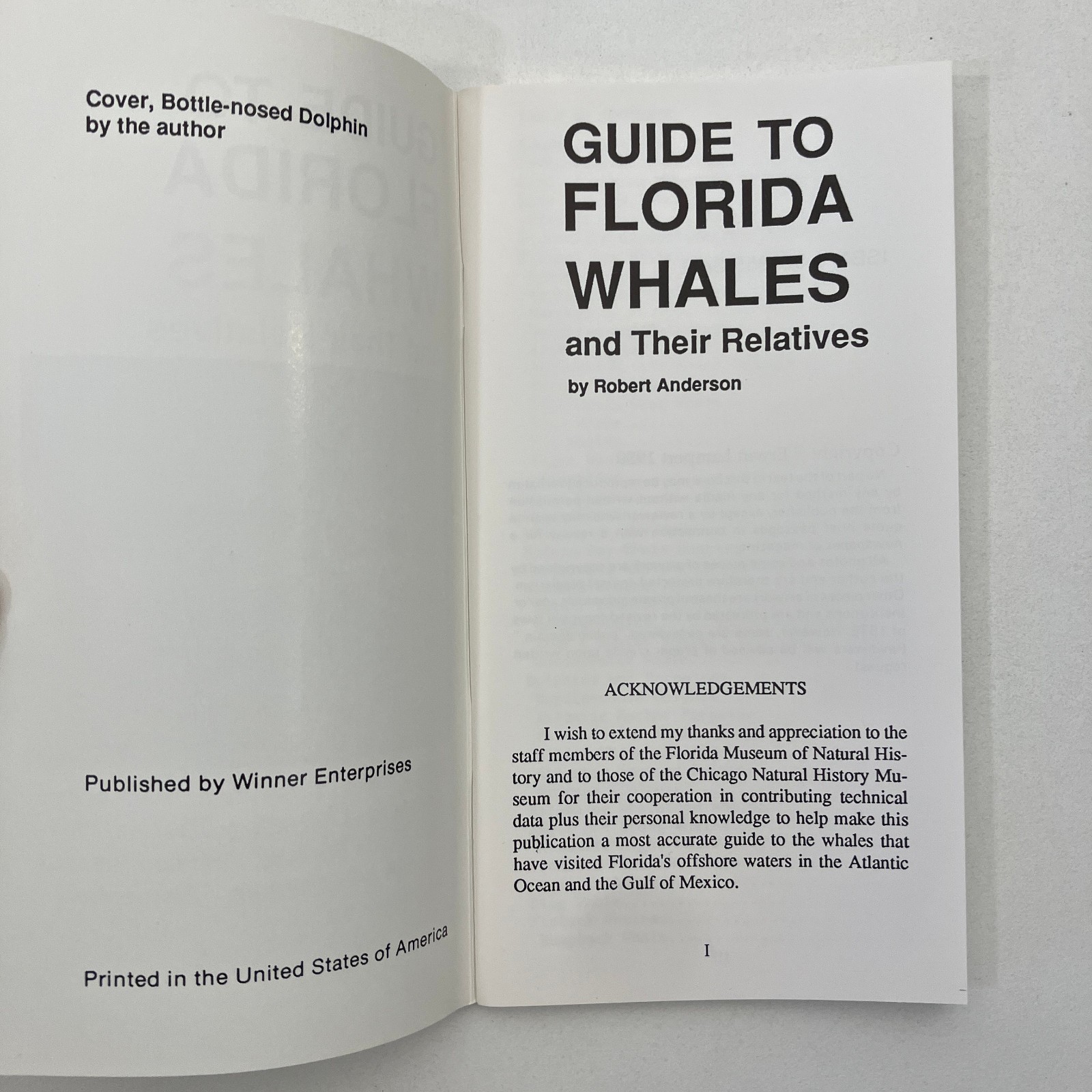 12 Robert Anderson Guide To Florida Wildlife and Nature Series Staple Bound Lot