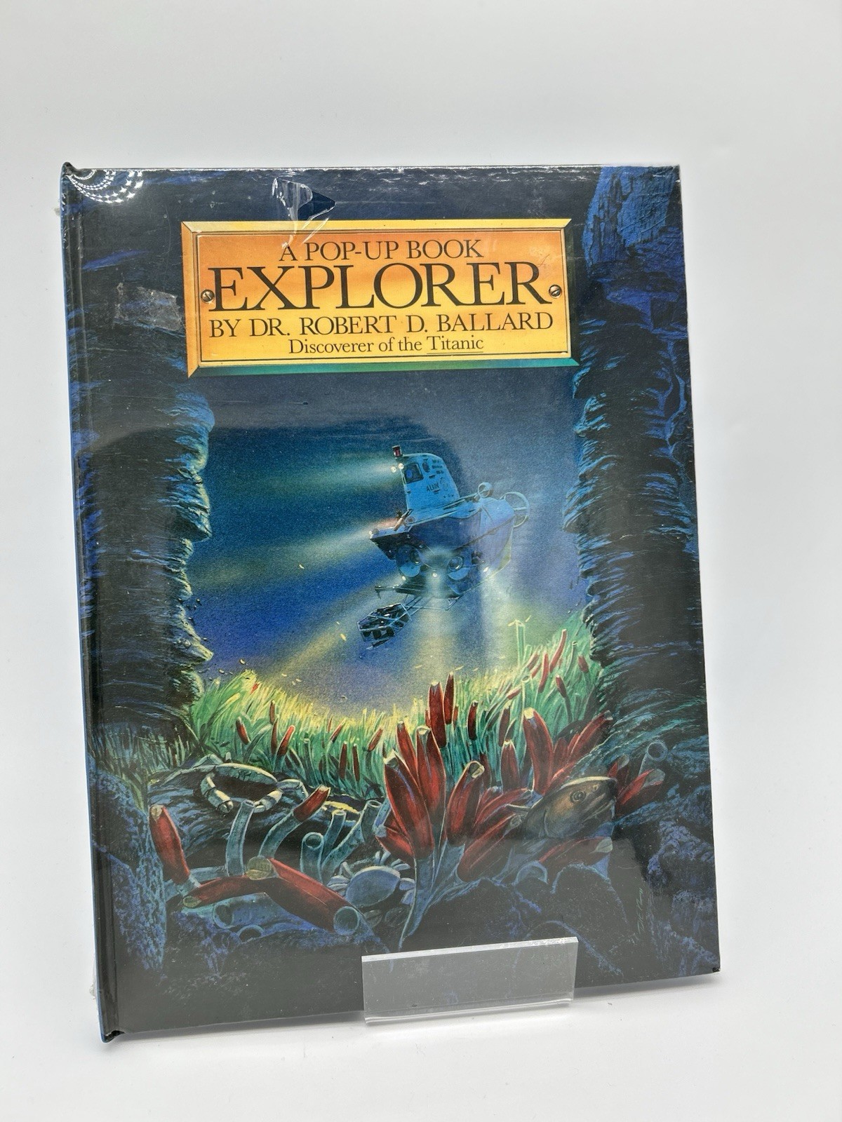 Robert D Ballard Explorer A Pop-Up Book New 1st Edition 1992 Titanic