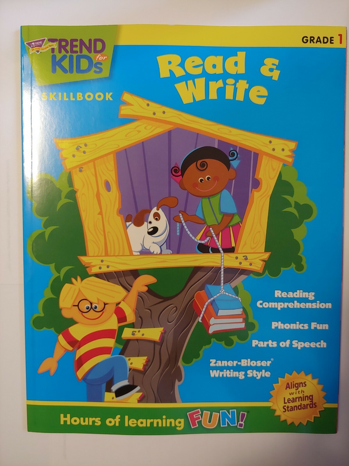 School Supplies: Learn to Read & Write Workbook – Grade 1 ~ 61 Pages ~ NEW