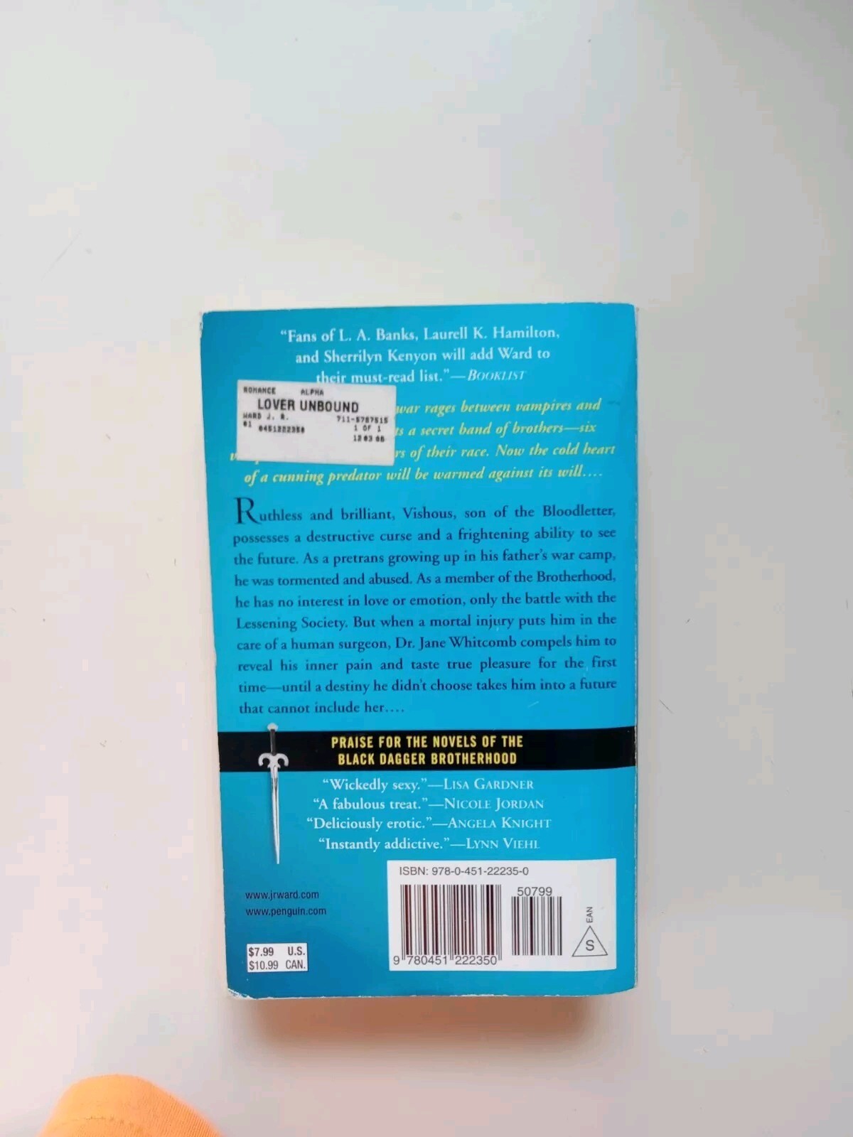 Black Dagger Brotherhood Ser.: Lover Unbound : A Novel of the Black Dagger…