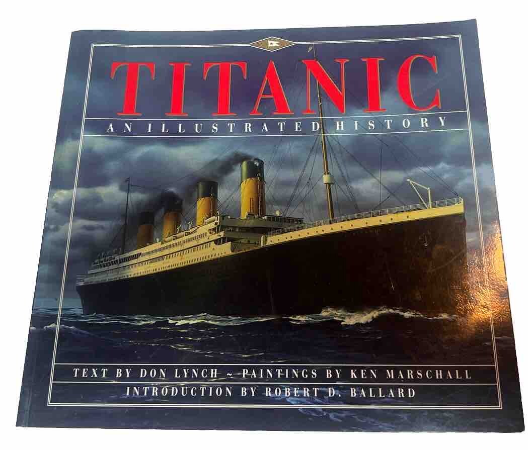 Titanic Illustrated History Hyperion Press 1998 Fifth Paperback Lynch Marschall