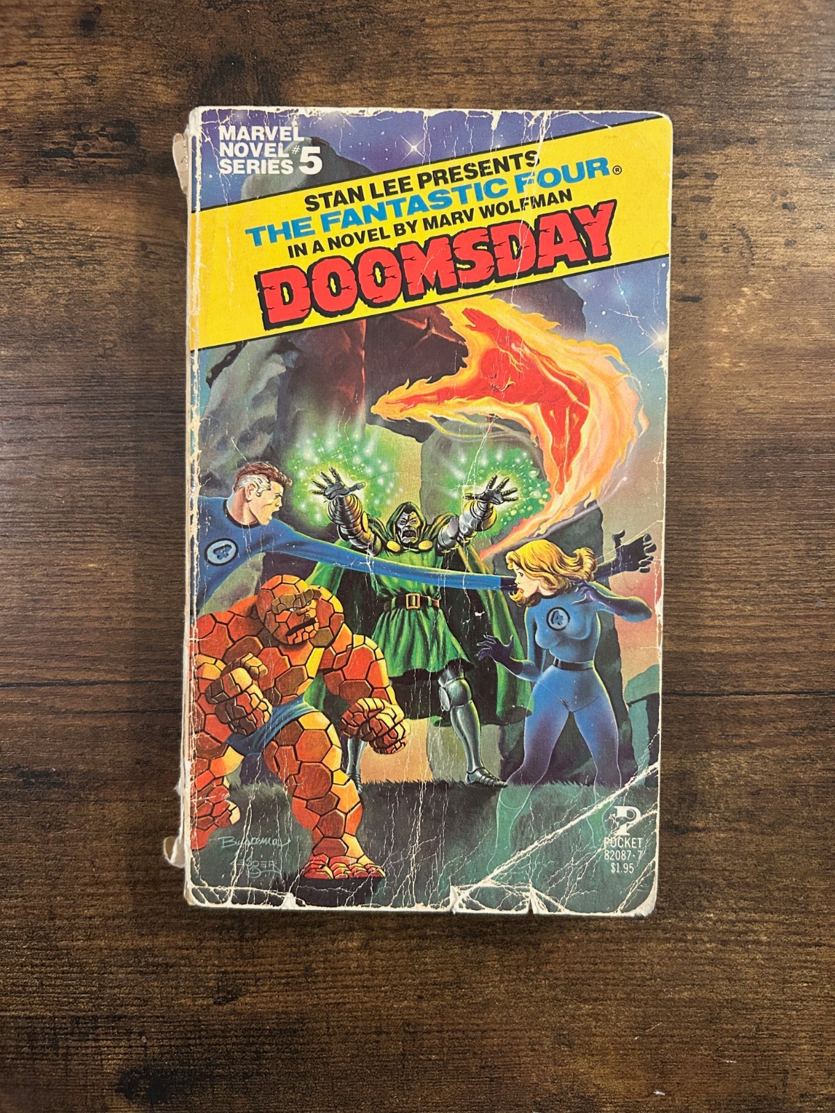 Fantastic Four Doomsday – Marv Wolfman Pocket Books 1st Printing (1979)