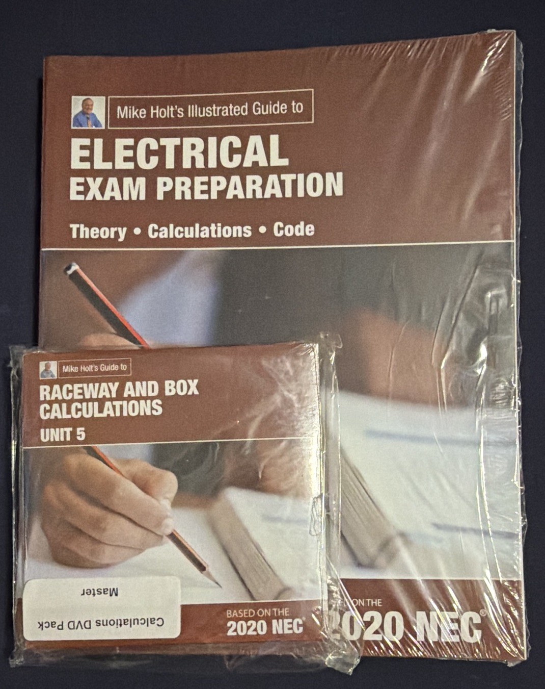 Mike Holt Illustrated Electrical Exam Prep 2020 NEC Study Guide Book + DVD