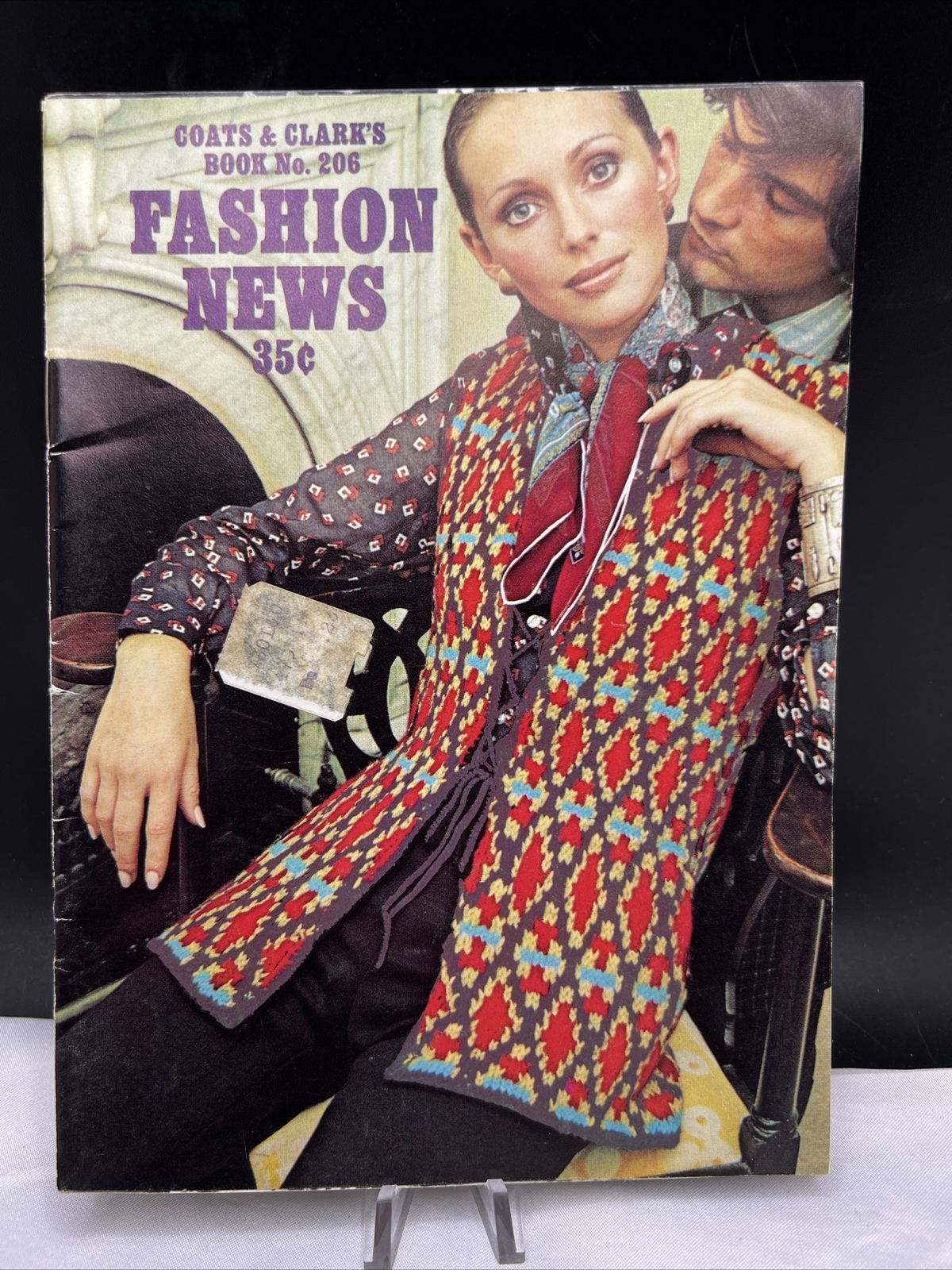 Coats and Clark’s Book No. 206 Fashion News Magazine Booklet 1970