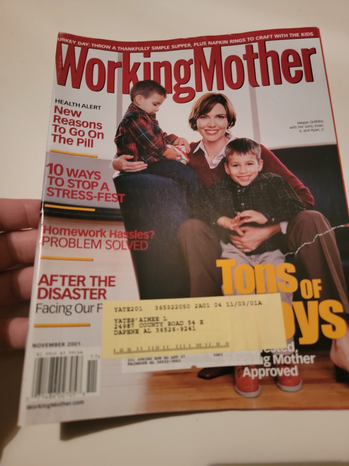 Vintage Working Mother Magazine 2000s Y2K