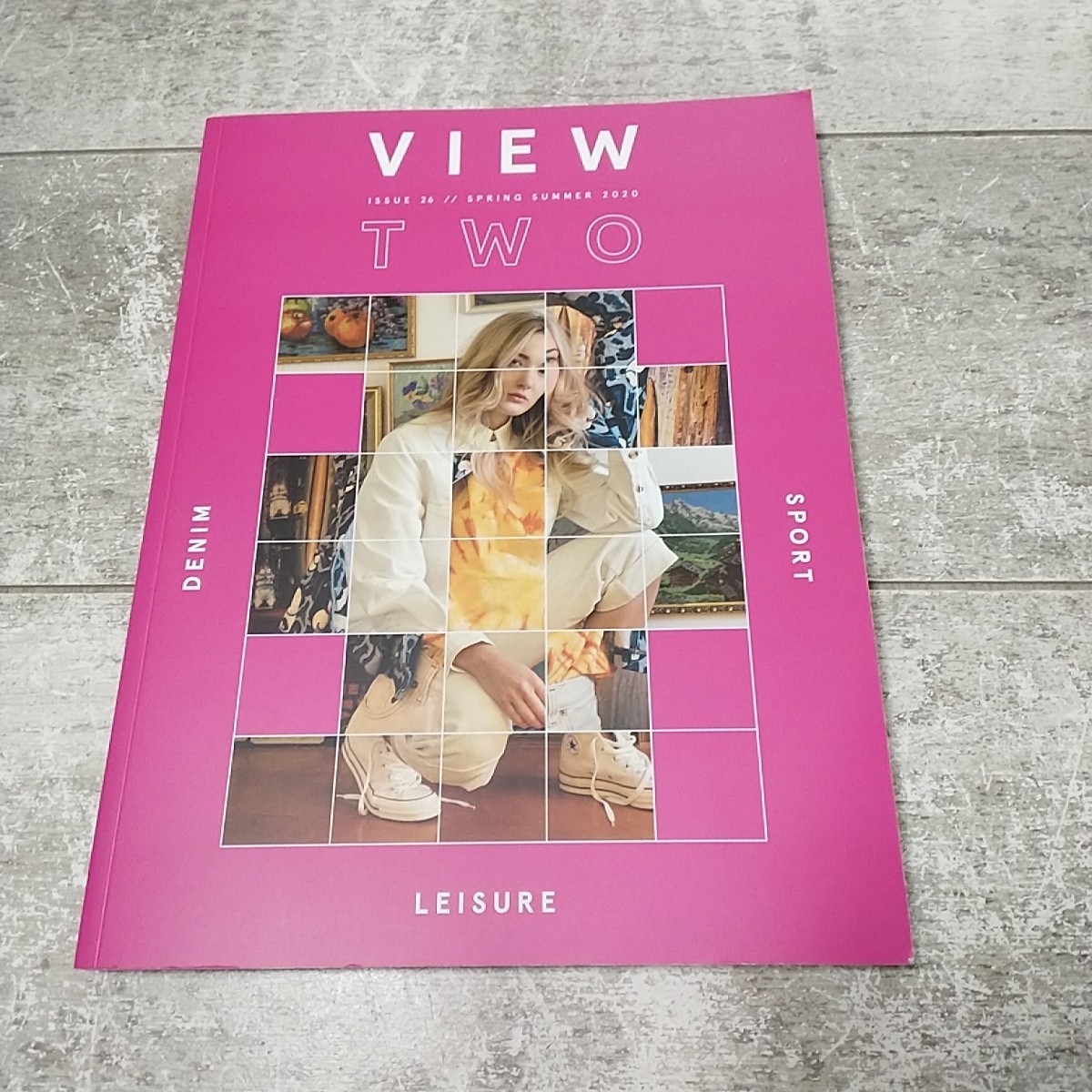 View 2 Two (Textile Magazine Issue 26) Spring Summer 2020 Denim Sport Leisure