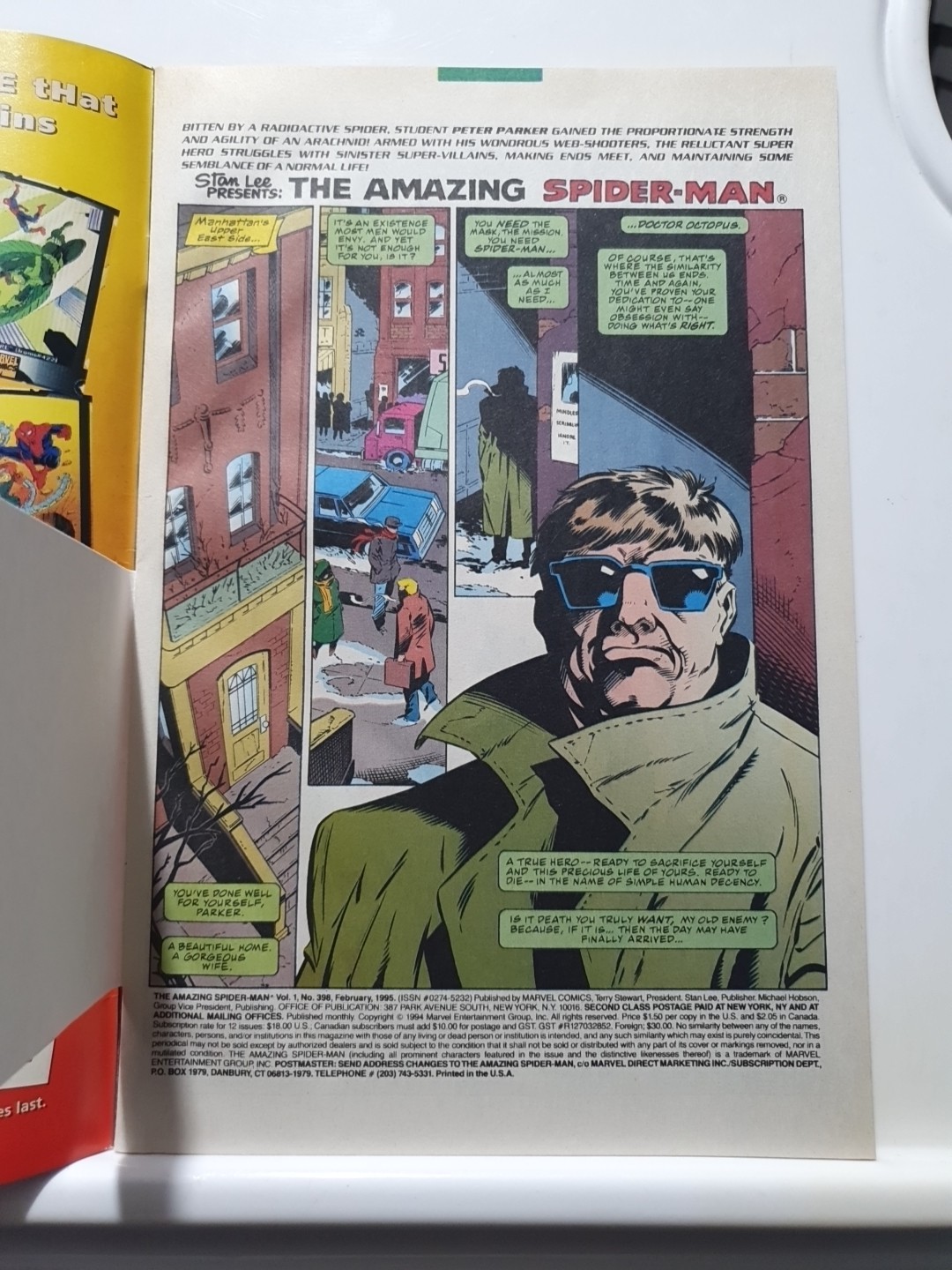 Comic, Amazing Spider-Man, 398 (Com1)