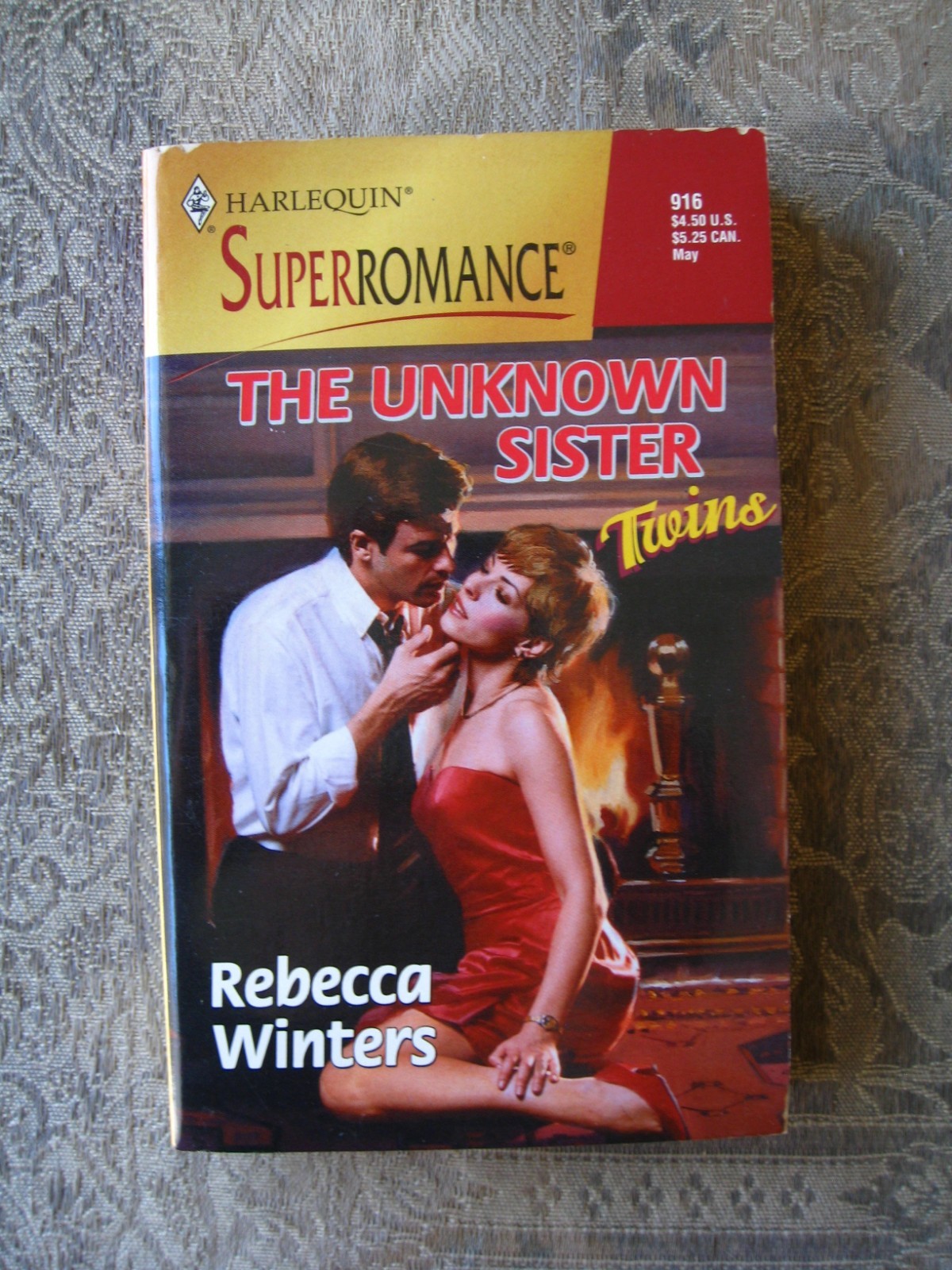 Rebecca Winters – The Unknown Sister (Harlequin Superromance #916) – paperback