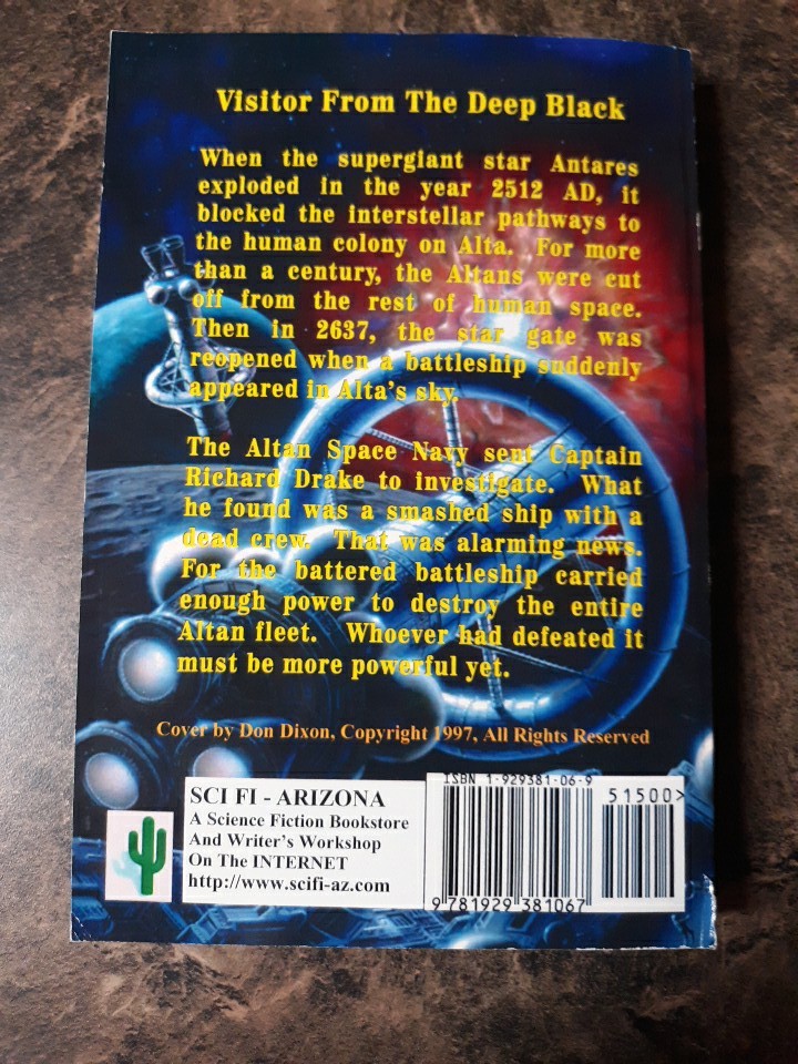Signed By Author, Antares Dawn, Michael McCollum,Trade Paperback 1998 Acceptable