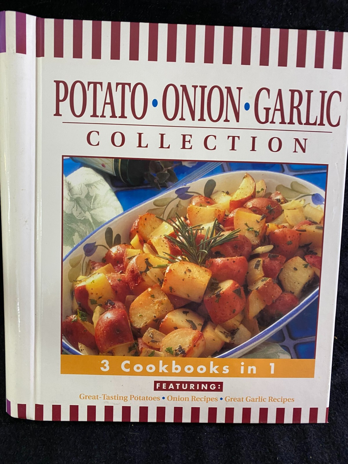 Potato-Onion & Garlic Collection Cookbook- 1999- 250 pages-GREAT RECIPES- SALE