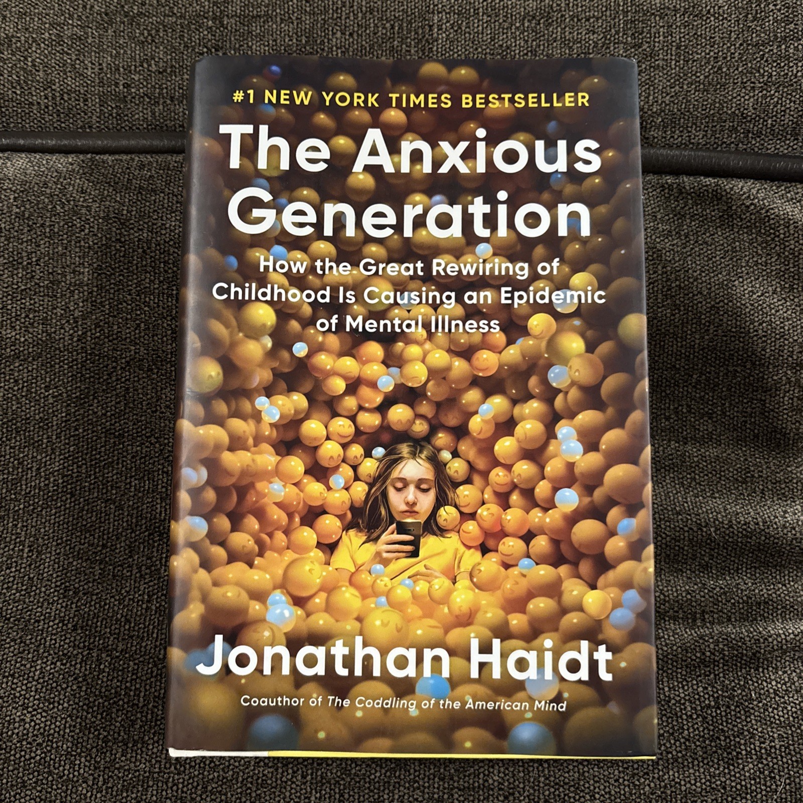 The Anxious Generation By Jonathan Haidt Hardcover Book 2024