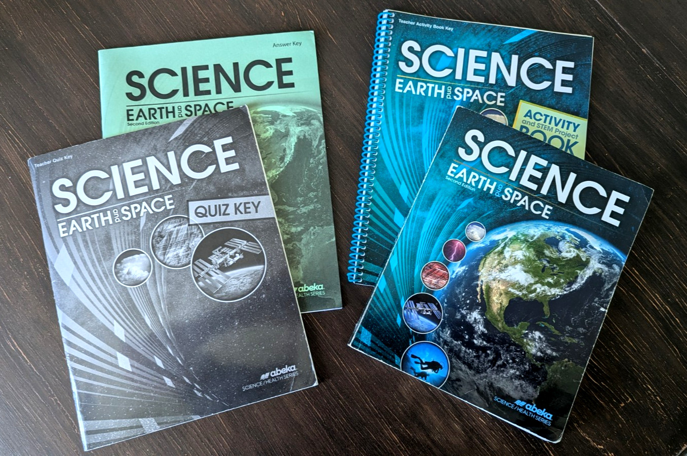 Abeka Science 8: Earth and Space Text + Answer Keys – Bundle!