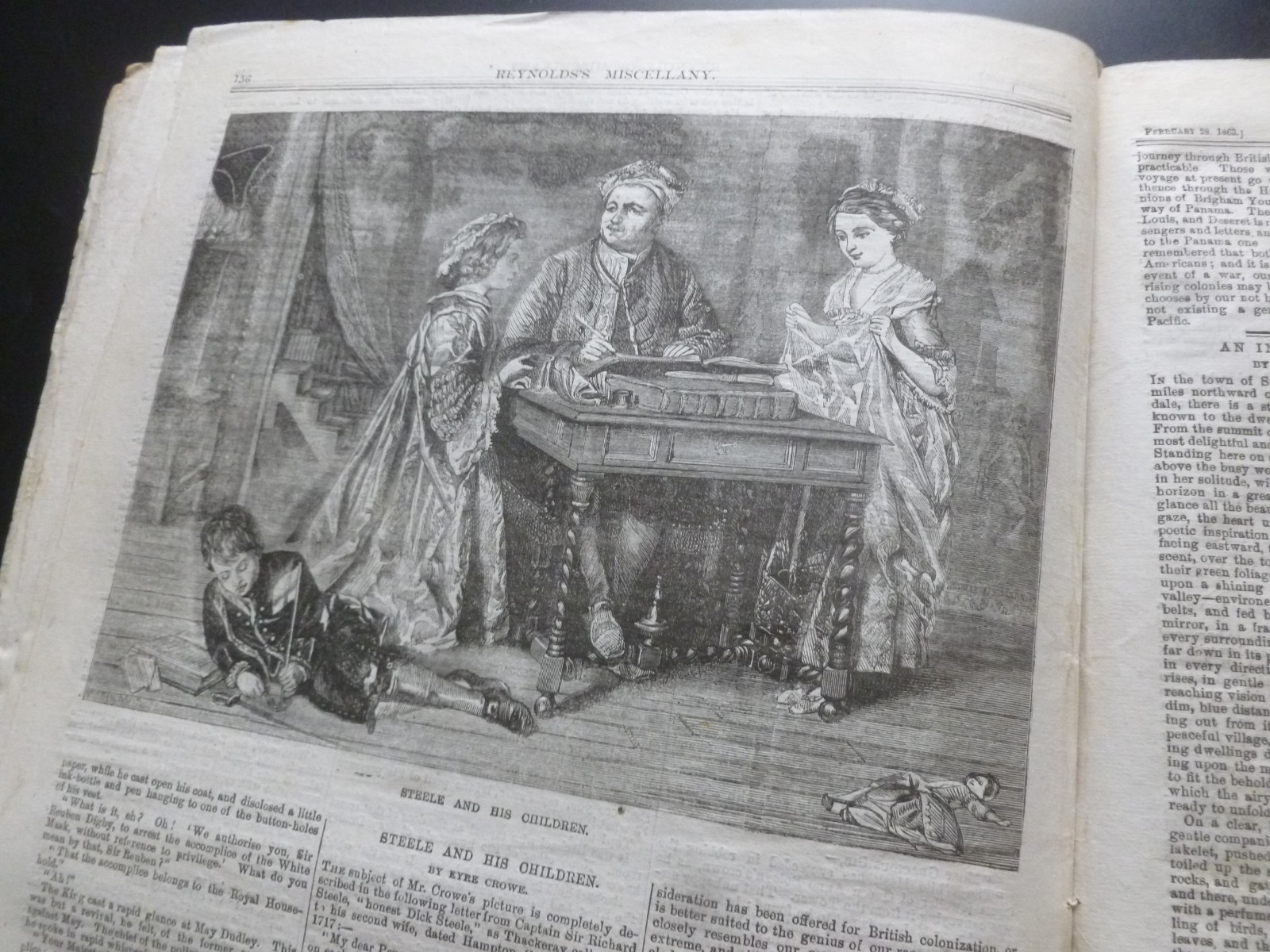 Anonymously Edited – REYNOLD’S MISCELLANY No. 768, Feb 28, 1863 – Story Paper