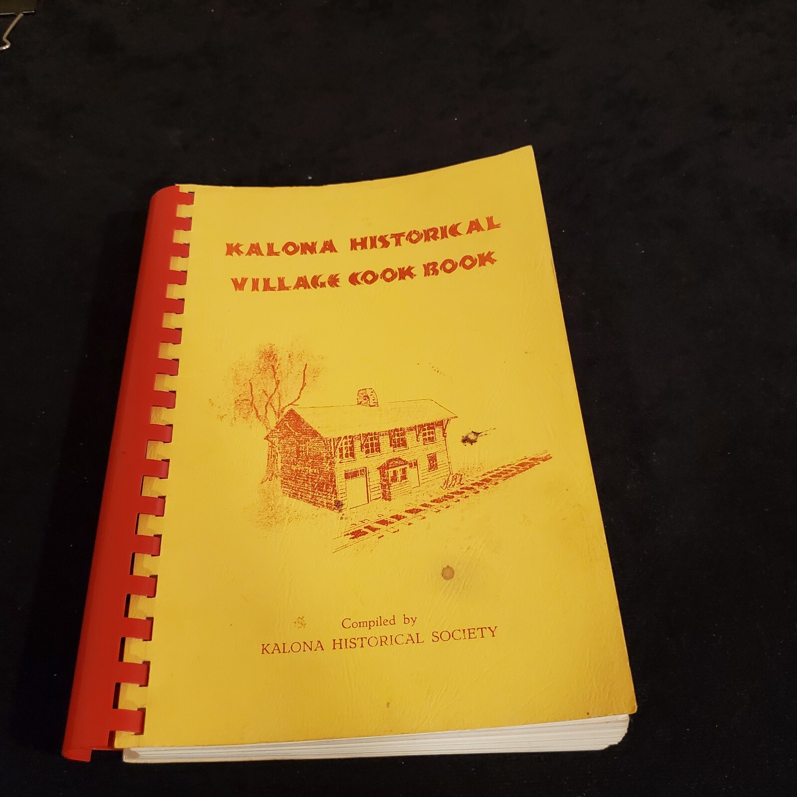 1982 Kalona Historical Village Cook Book 264 Pages by Committee