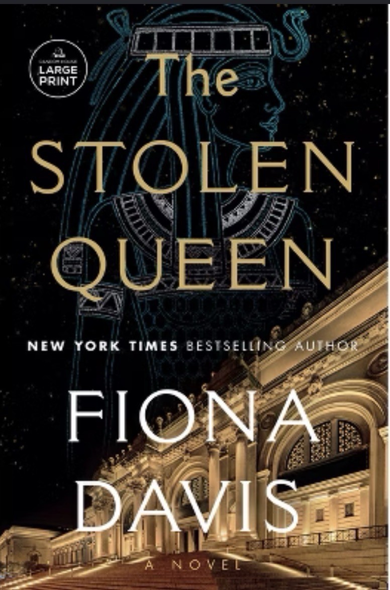 The Stolen Queen BY Fiona Davis Paperback Large Print NEW
