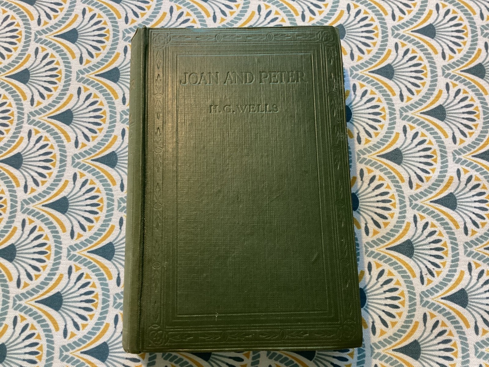 Joan and Peter by H.G. Wells 1st edition, 4th impression 1918