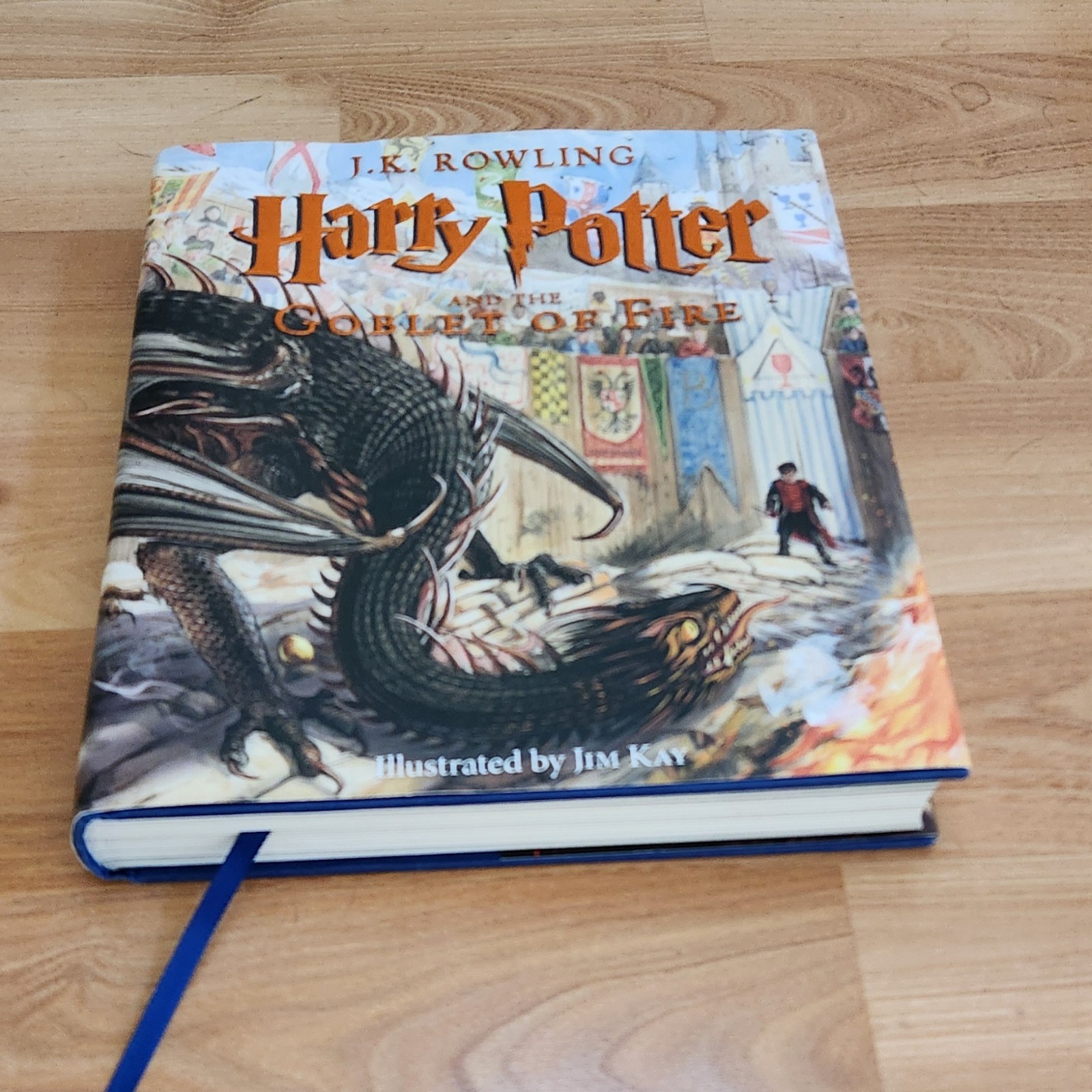 Harry Potter & The Goblet of Fire Illustrated by Jim Kay Hardcover 2019 NEW