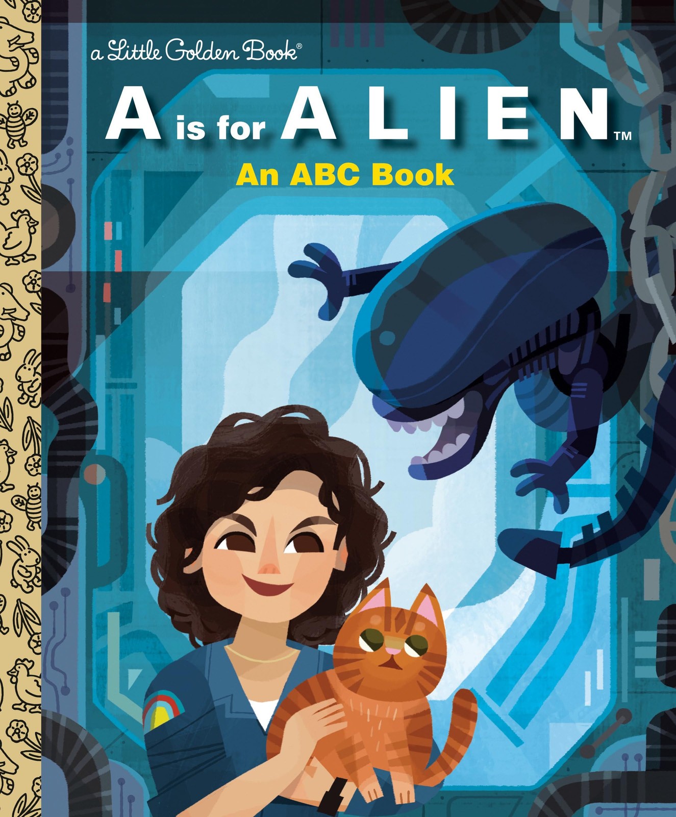 A Is for Alien: An ABC Book (20th Century Studios) (Little Golden Multicolor
