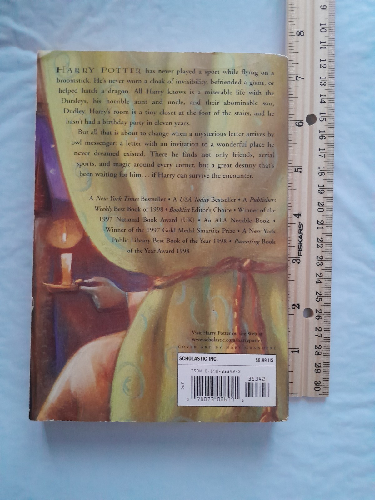 Harry Potter and the Sorcerers Stone – Paperback By Rowling, JK – ACCEPTABLE