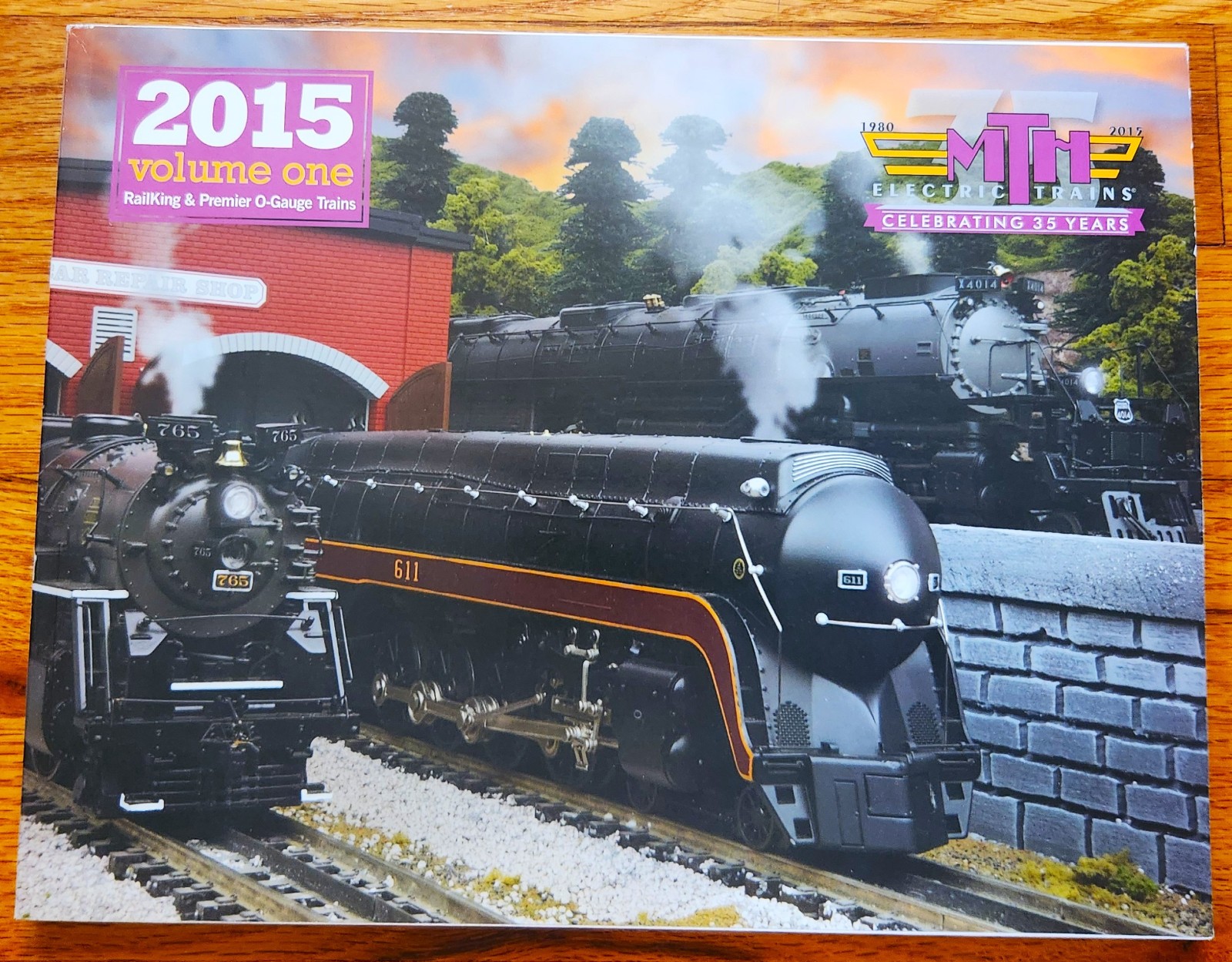 MTH Model Train Catalog 2015 Vol. One 178 pages.
