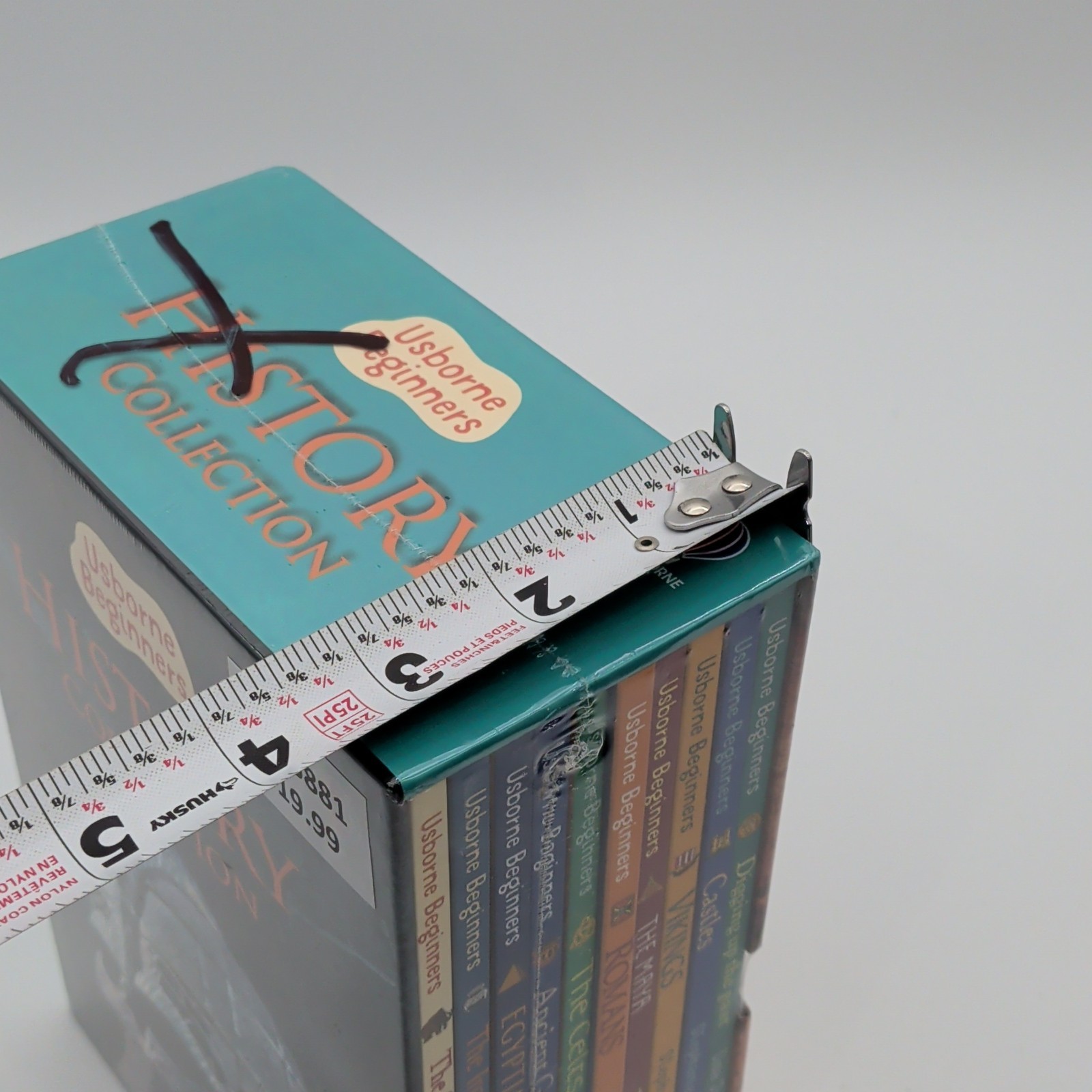 Usborne Beginners History Box Set 10 Books NEW Sealed Shrink Wrap