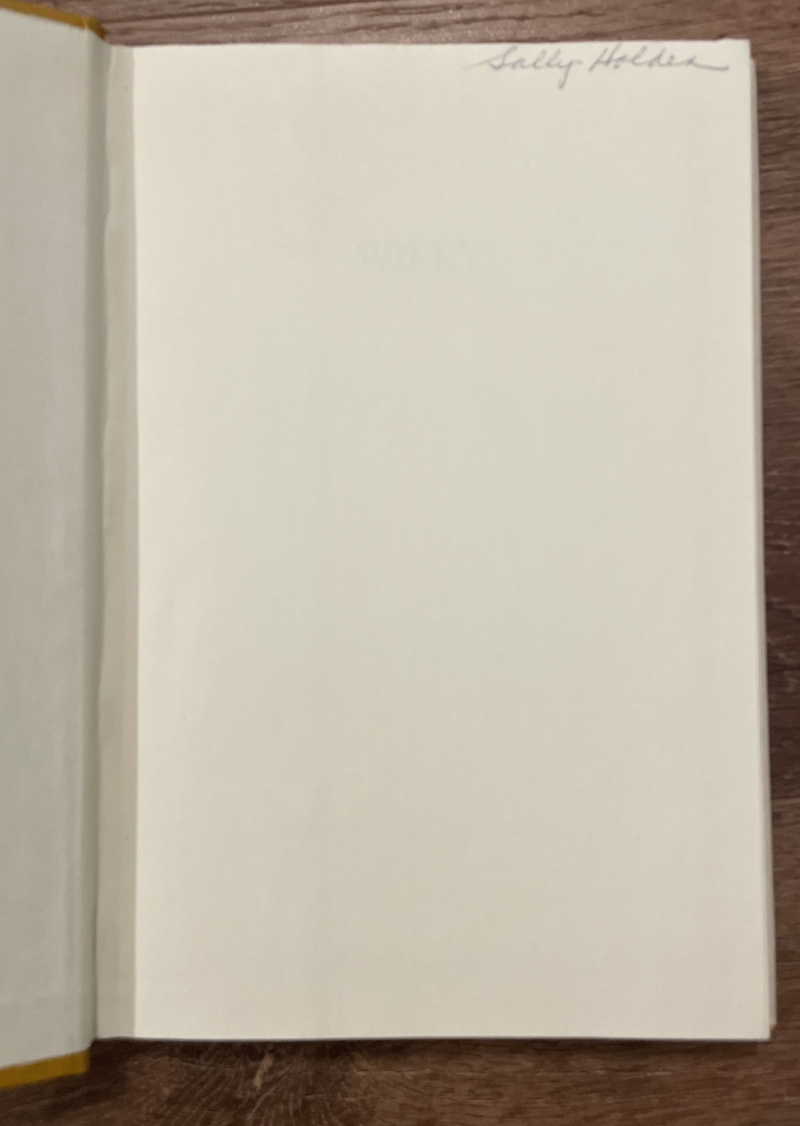 WIFEY Judy Blume 1978 G.P. Putnam’s Sons Book Club Edition HBDJ EXC