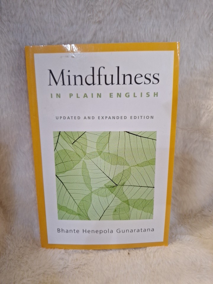 ✨️Mindfulness in Plain English by Bhante Henepola Gunaratana 2002 Paperback