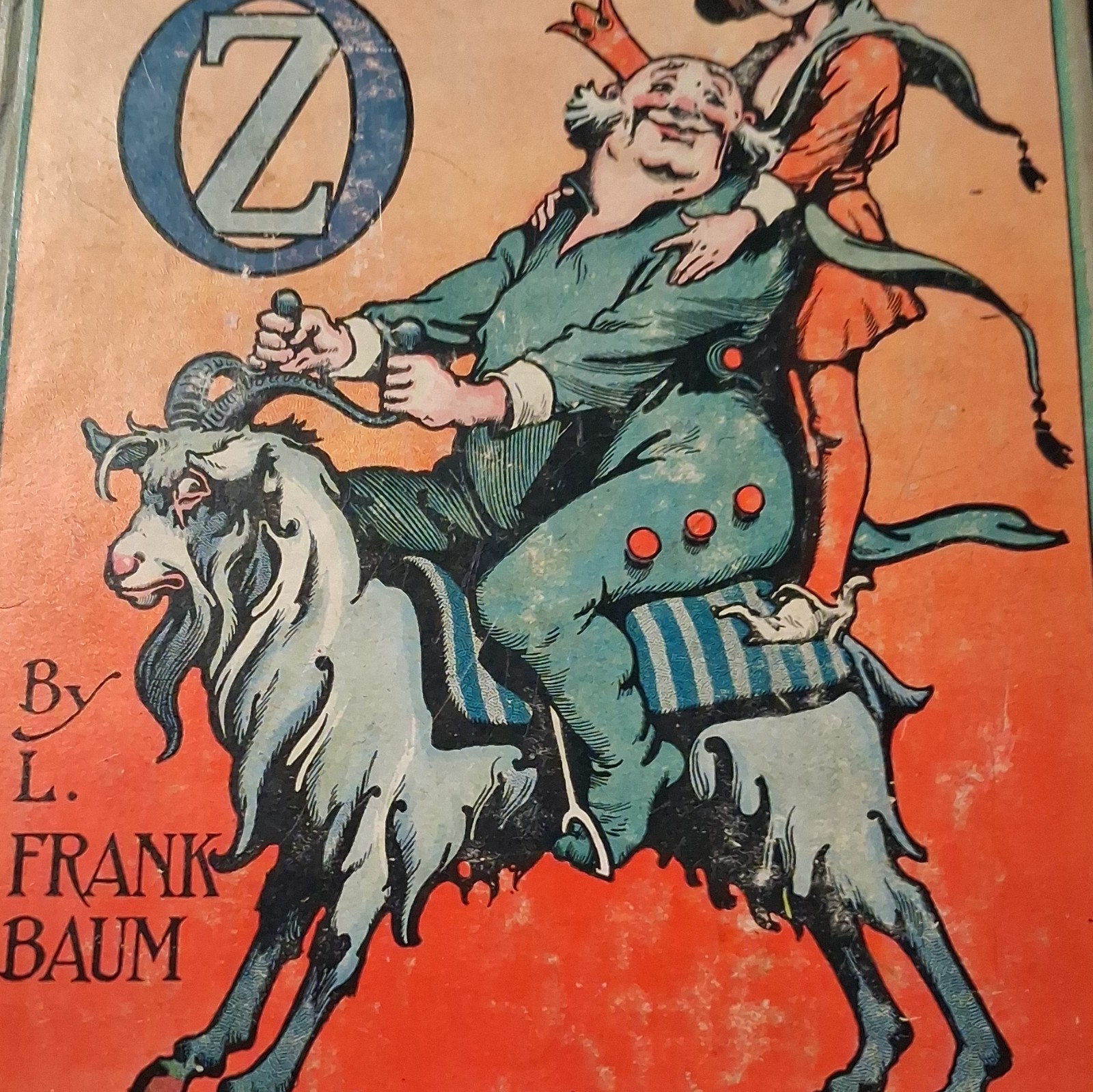 Rinkitink in Oz – L. Frank Baum 1916 Reilly & Lee Hardcover Illus. Neill ExLib