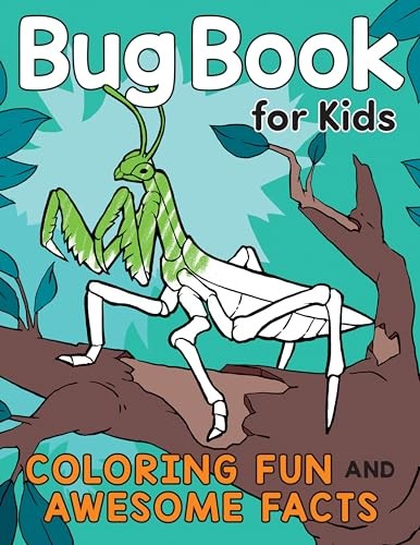 Bug Book for Kids: Coloring Fun and…, Katie Henries-M