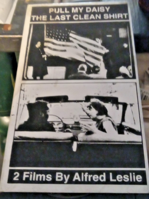 Pull My Daisy By Jack Kerouac Last Clean Shirt 2 films VHS Tape very rare
