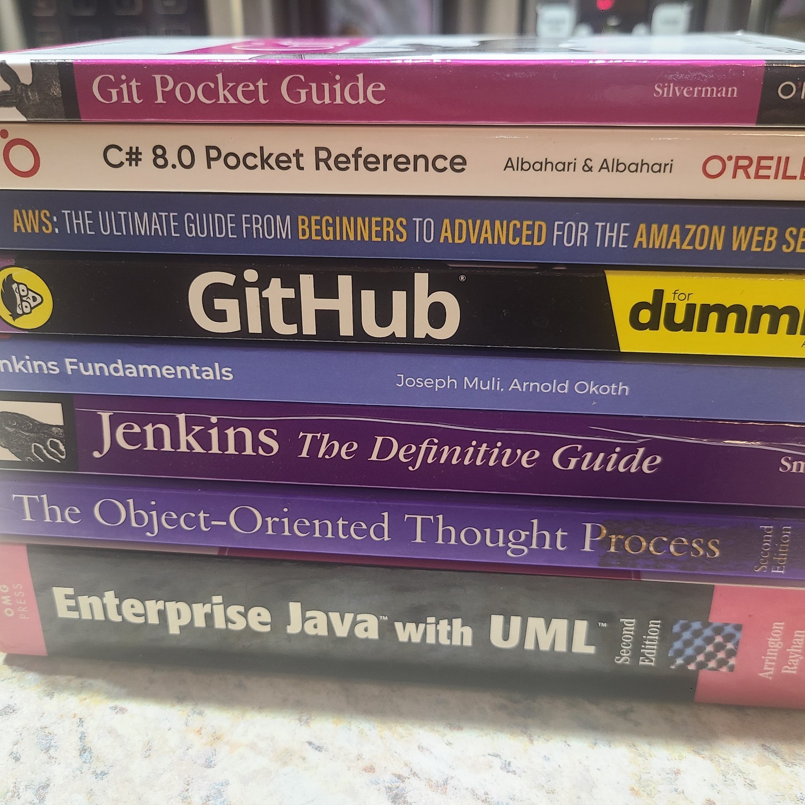 GIT JENKINS AWS UML OOP Computer Science Programming Lot